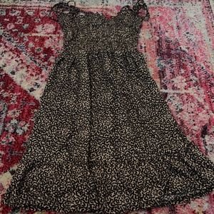Leopard print dress